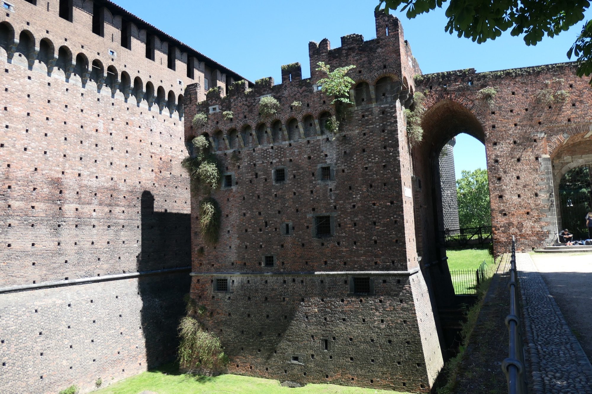 Sforza castle ruin