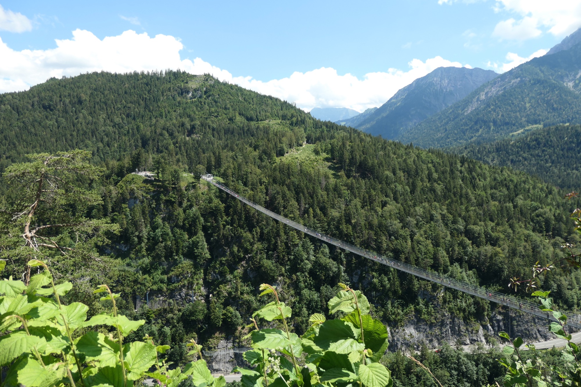 Highline 179: The world's longest pedestrian suspension bridge.