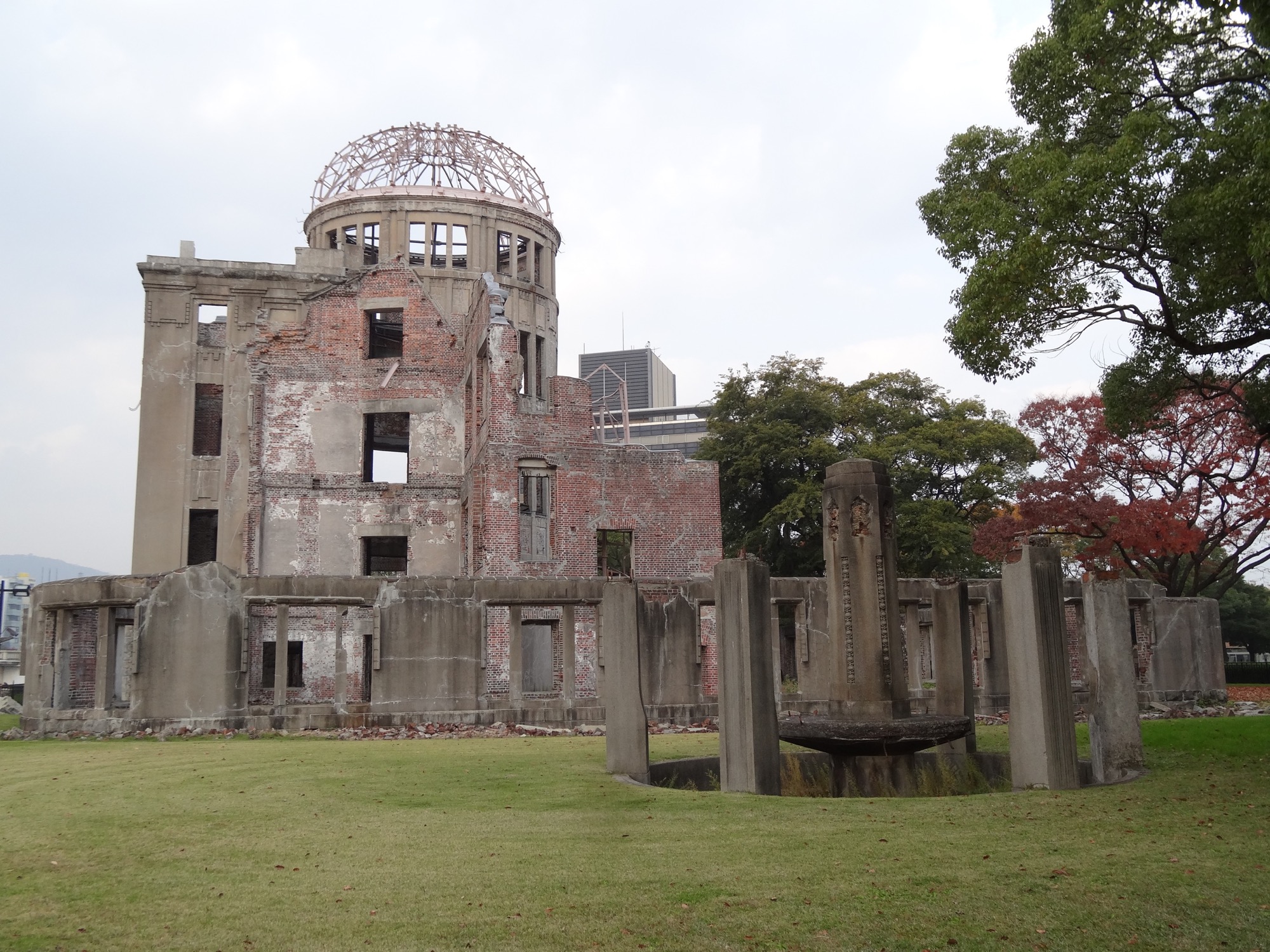 The Atomic Bomb Dome in Hiroshima