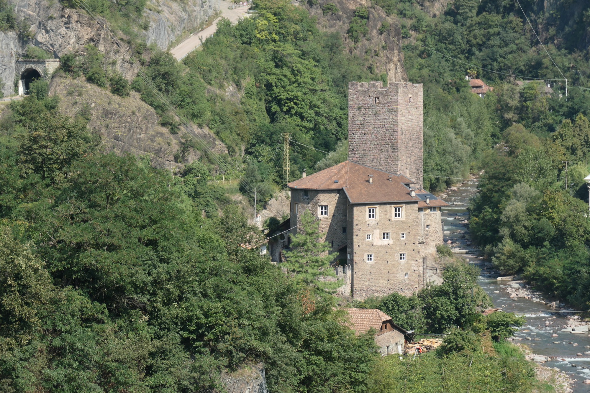 Castle Ried (Italian: Castel Novale) in Bolzano