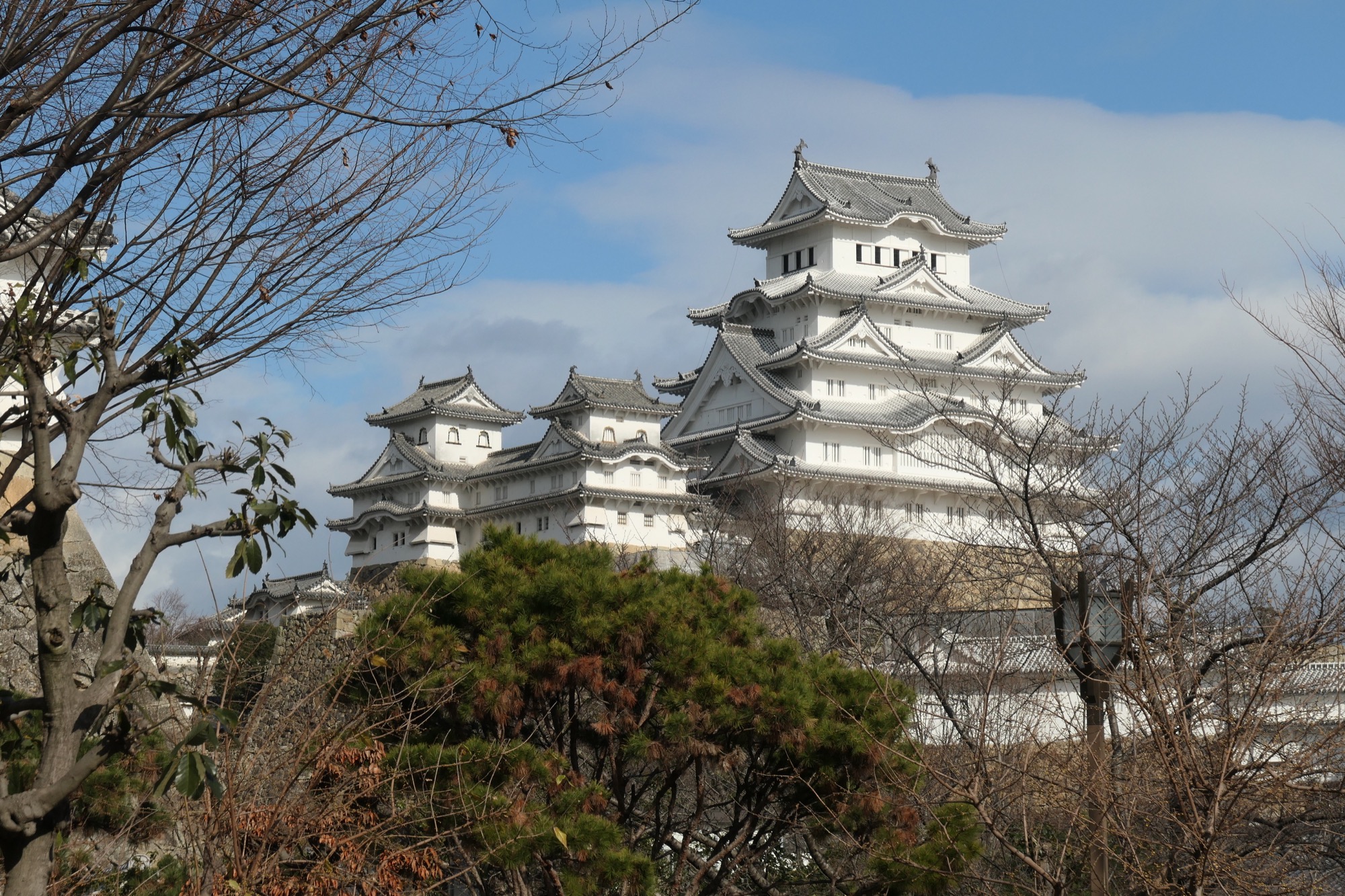 Himeji Castle from a distance