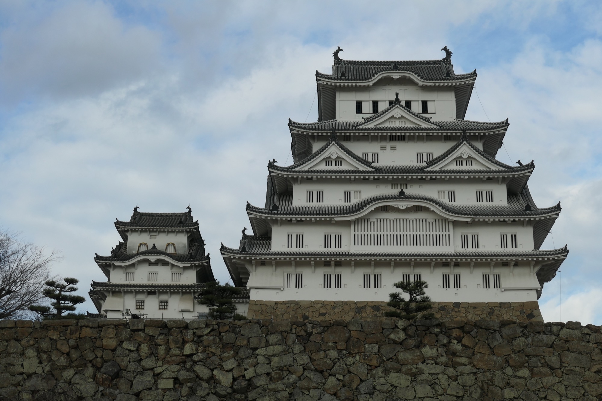 Himeji Castle Main Keep and Adjacent Keep
