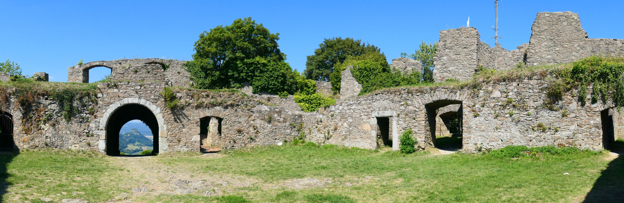 Inner castle at fortress Hohentwiel
