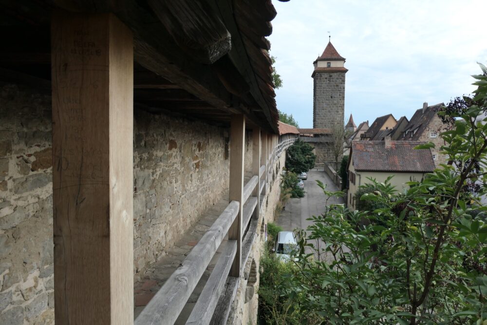 Historic City Wall of Rothenburg