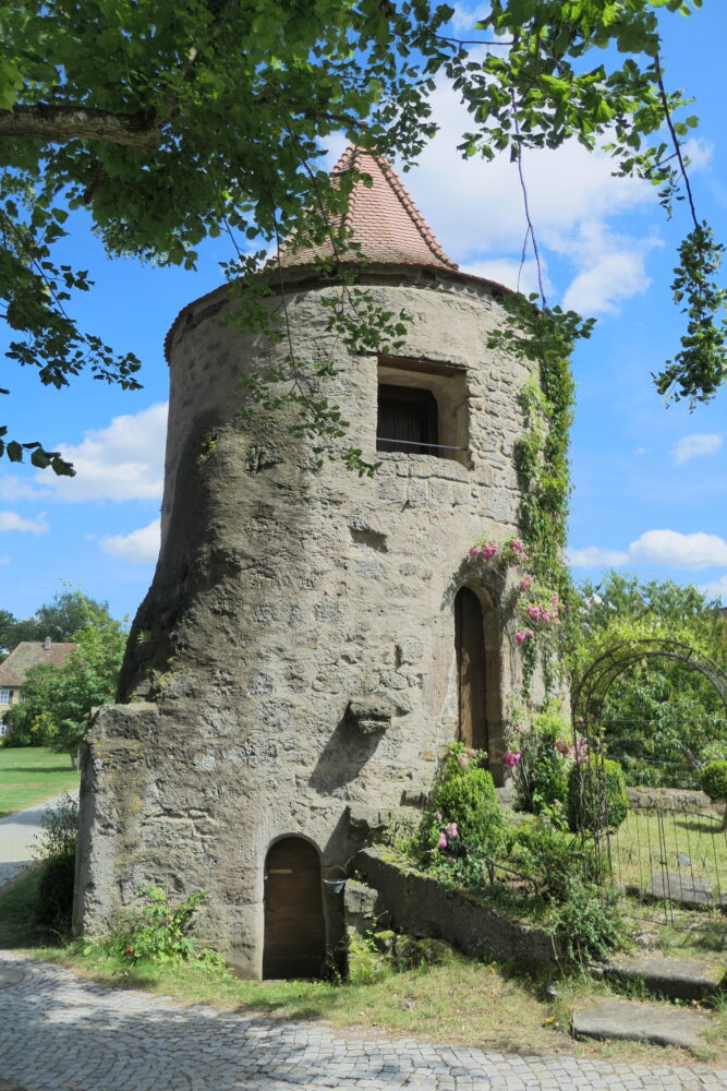 Rapunzel's tower at Sommersdorf Castle